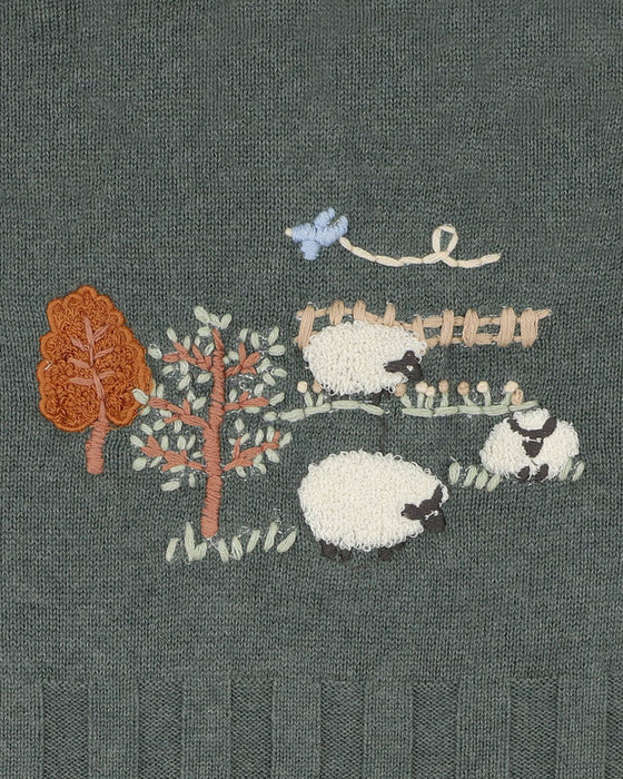 Bebe Hunter Farm Knitted Romper