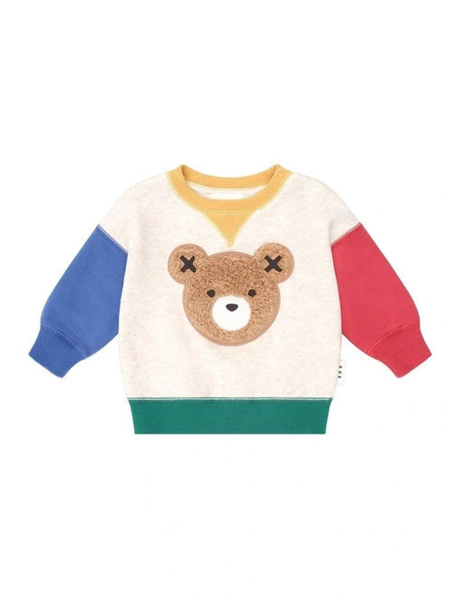 Huxbaby Furry Colour Block Sweatshirt