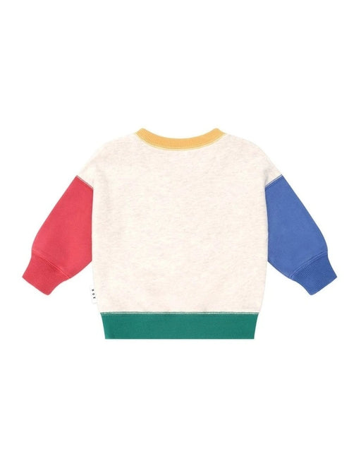 Huxbaby Furry Colour Block Sweatshirt