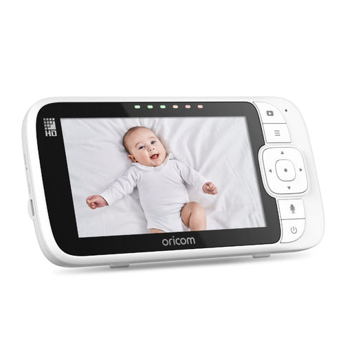 Oricom OBH650AI Skyview AI 5" Smart HD Baby Monitor with Cot Stand