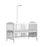 Oricom OBH650AI Skyview AI 5" Smart HD Baby Monitor with Cot Stand