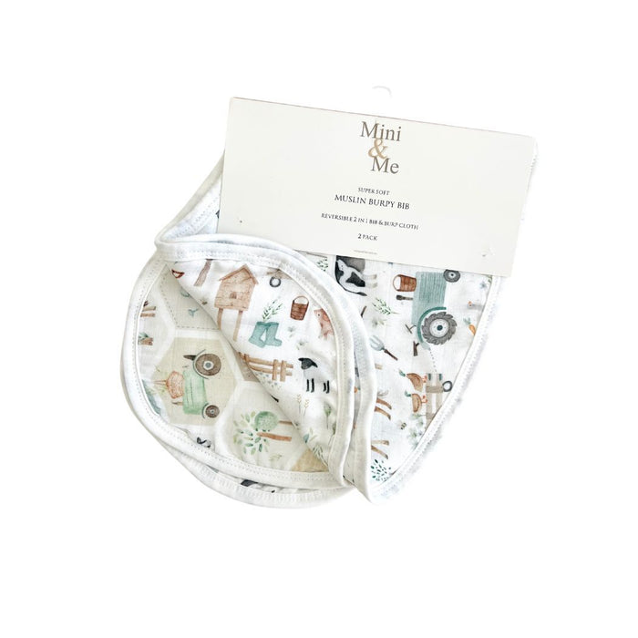 Cuddle Bug & Co Burp Bib