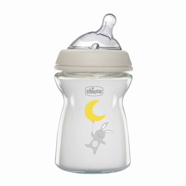 Chicco Natural Feeling Glass Bottle