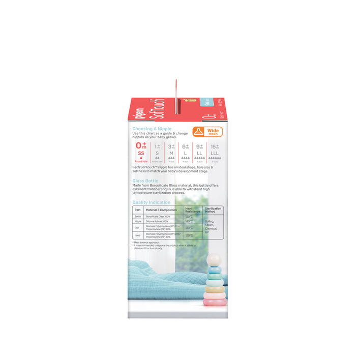 Pigeon Softouch BPP Glass Bottle
