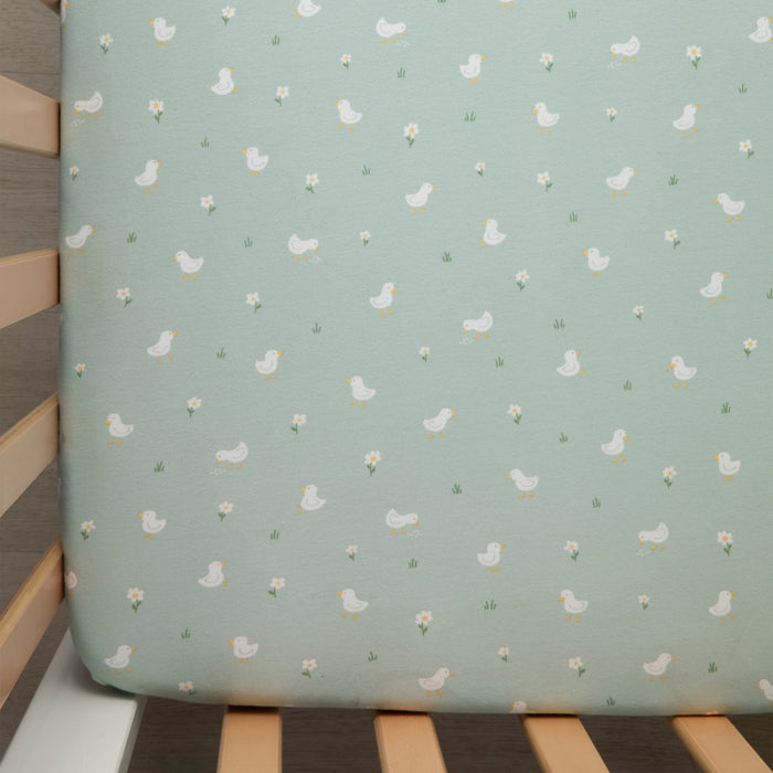 Living Textiles 2 Pack Jersey Cot Fitted Sheets