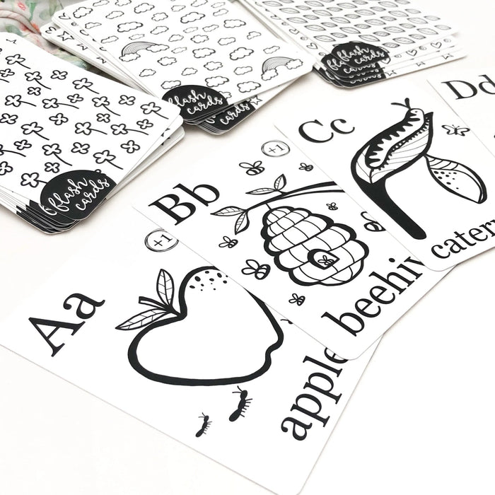 One Chew Three Alphabet & Number Flash Cards