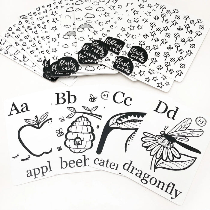One Chew Three Alphabet & Number Flash Cards