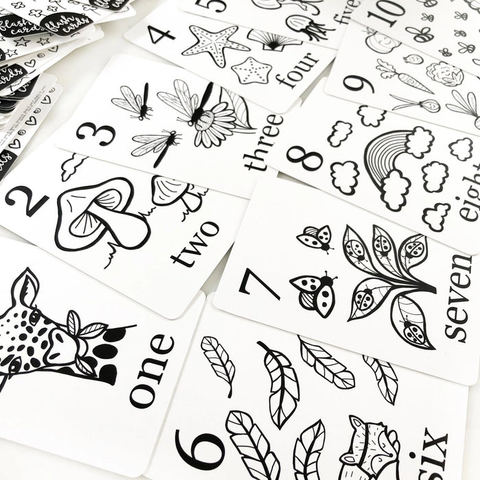 One Chew Three Alphabet & Number Flash Cards