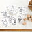One Chew Three Alphabet & Number Flash Cards