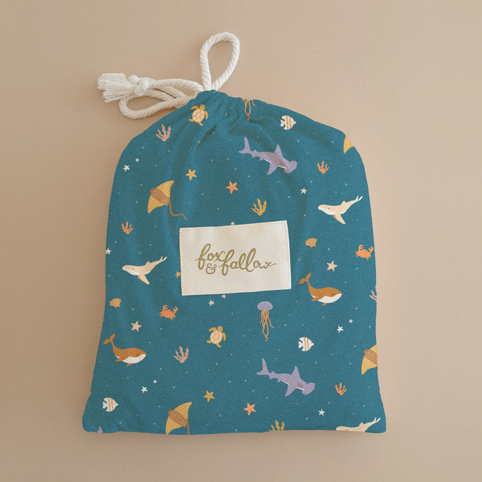 Fox & Fallow Organic Fitted Cot Sheet