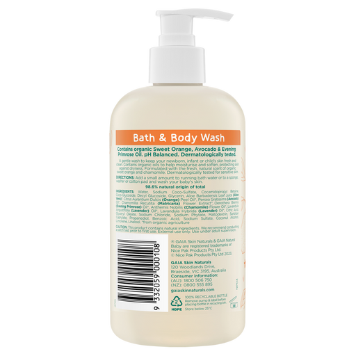 Gaia Bath & Body Wash