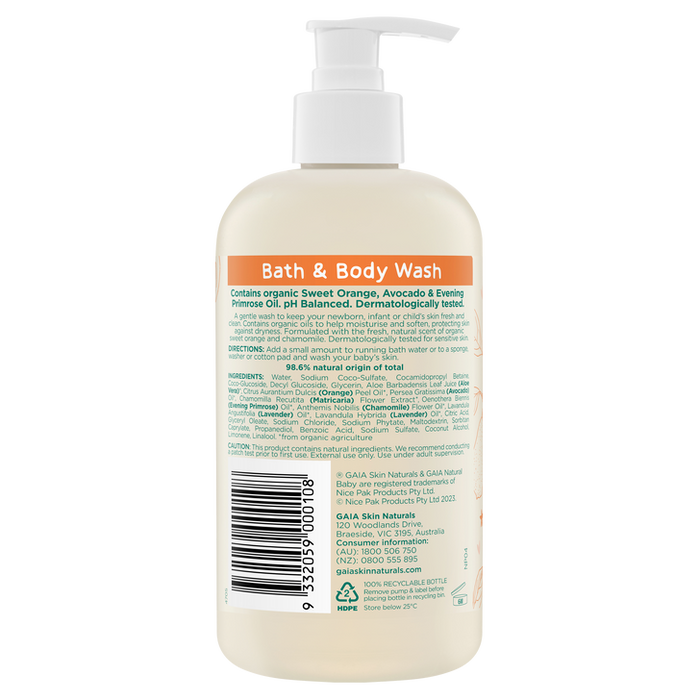 Gaia Bath & Body Wash