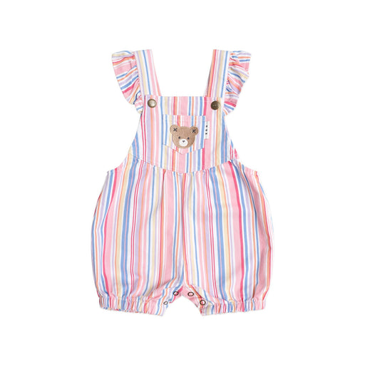 Huxbaby Pastel Stripe Bubble Romper