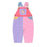 Huxbaby Colour Block Girl Cord Overalls
