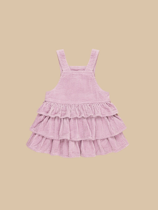 Huxbaby Orchid Cord Frill Dress