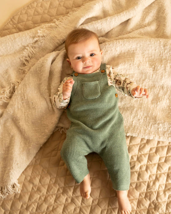 Bebe Charlie Knitted Overalls