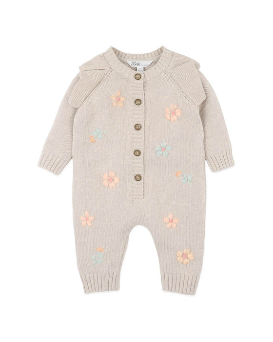 Bebe Fern Organic Knitted Romper