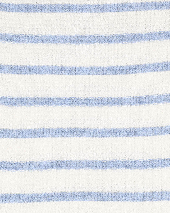 Bebe Brady Knitted Polo Romper