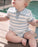 Bebe Brady Knitted Polo Romper