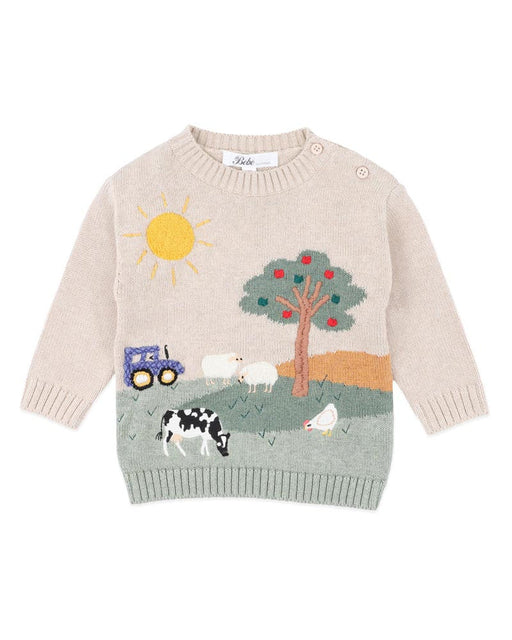 Bebe Hunter Farm Knitted Jumper