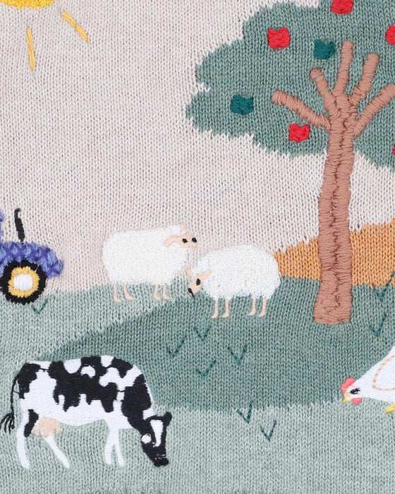 Bebe Hunter Farm Knitted Jumper