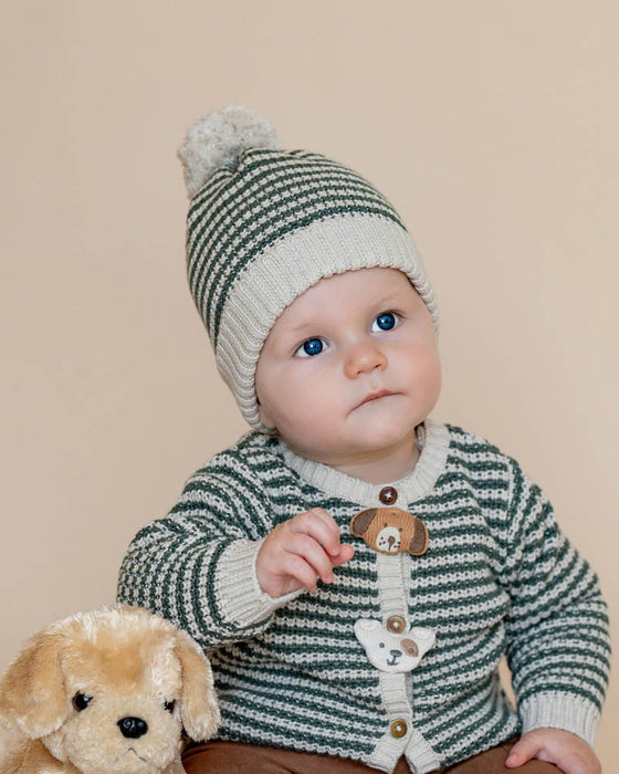 Bebe Otto Knit Stripe Beanie