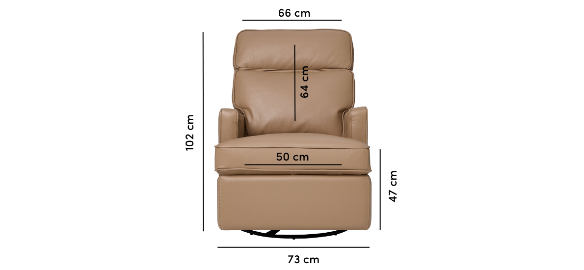 iL Tutto Leo Electric Recliner Glider - Ex Display