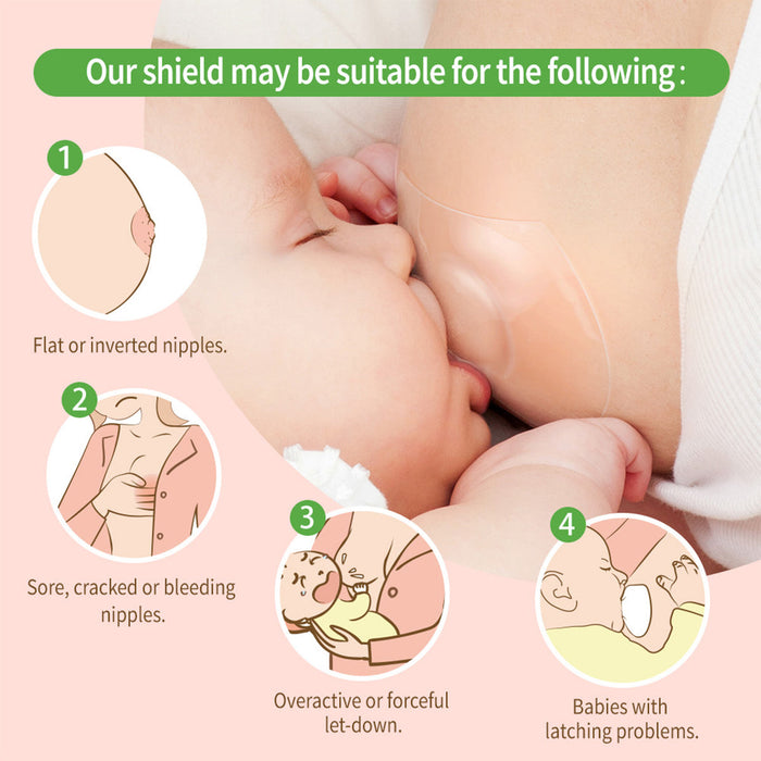 Haakaa Silicone Nipple Shield 2pk