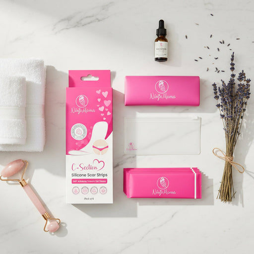 Ninja Mama Transparent C-Section Silicone Scar Strips