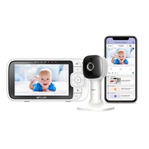 Oricom OBH500 Smart HD Nursery Pal Baby Monitor