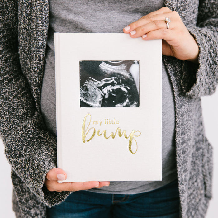 Pearhead Linen Pregnancy Journal