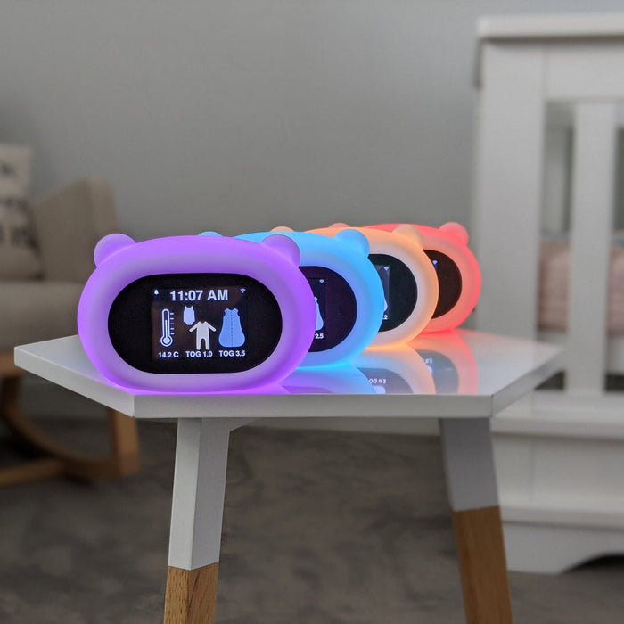 Sleep Like Goldilocks Baby Sleepwear Guide, Night Light & Thermometer