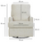 il Tutto Quinn Recliner Glider Nursery Chair - Ex Display