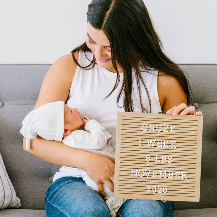 Pearhead Wooden Letter Board