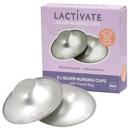 Lactivate Silver Nursing Cups