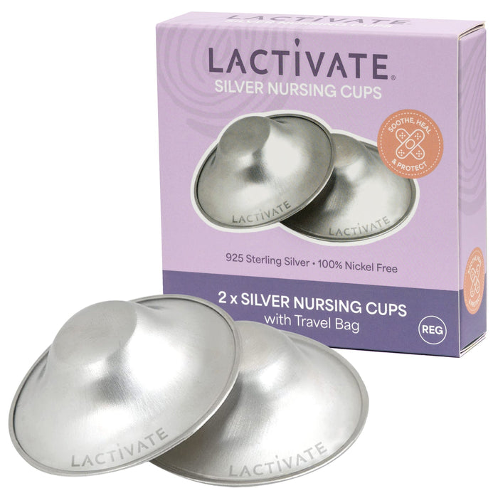Lactivate Silver Nursing Cups