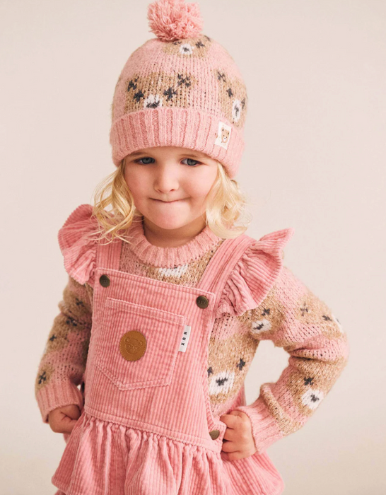 Huxbaby Cord Pinafore Dress