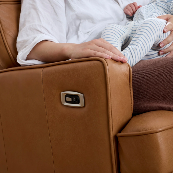 iL Tutto Leo Electric Recliner Glider - Ex Display