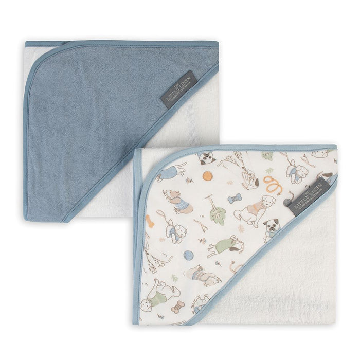 The Little Linen Company Hooded Towel 2pk