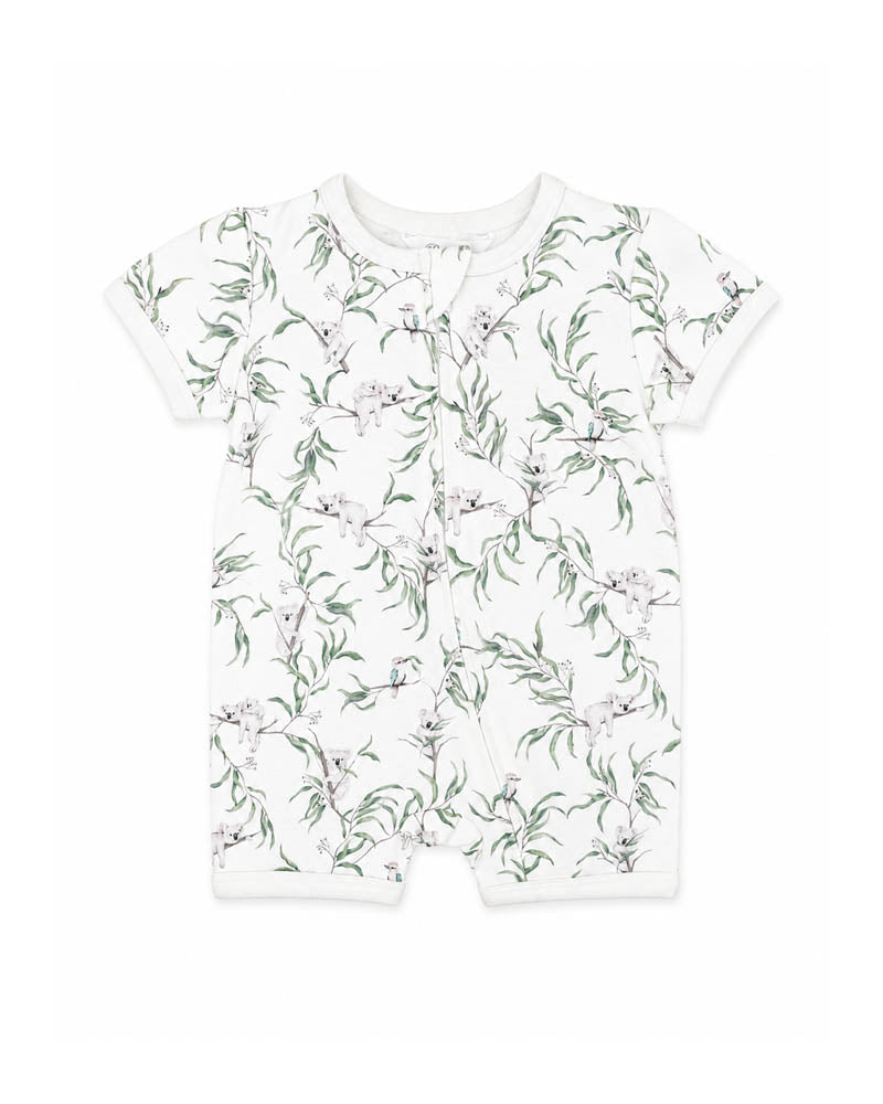 Bebe Taylor Zip Romper