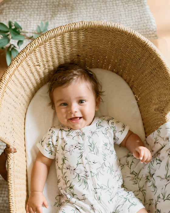 Bebe Taylor Zip Romper