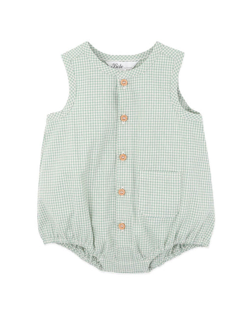 Bebe Scout Check Bodysuit