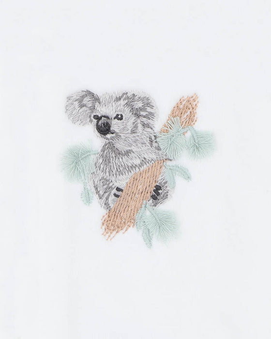 Bebe Charlie Koala Velour Onesie