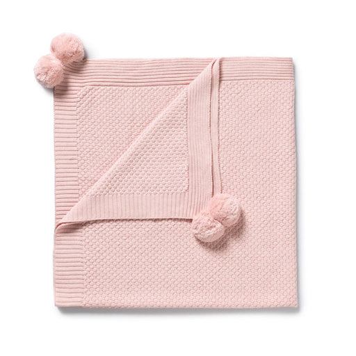Wilson & Frenchy Organic Knitted Bubble Blanket
