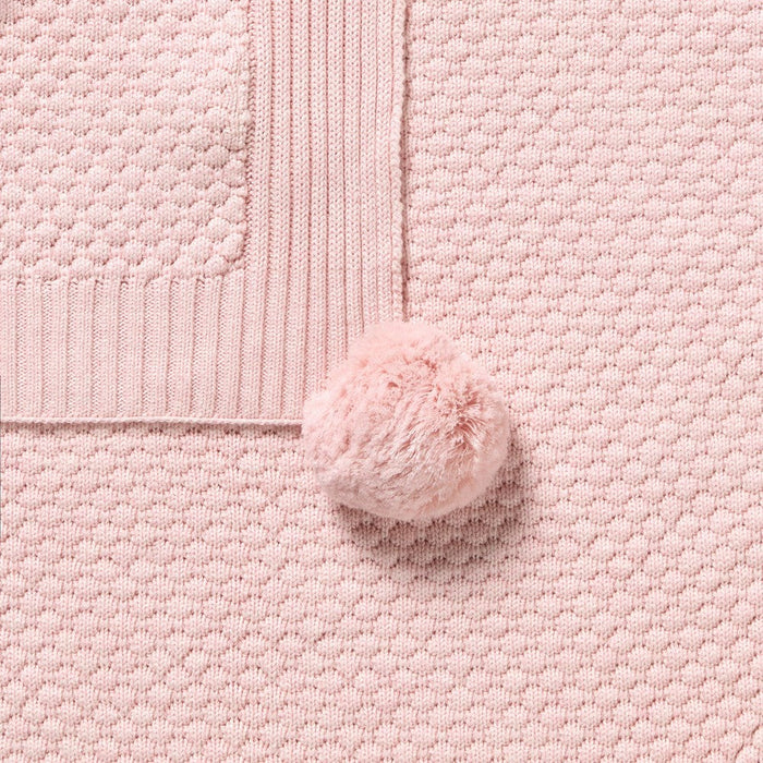 Wilson & Frenchy Organic Knitted Bubble Blanket