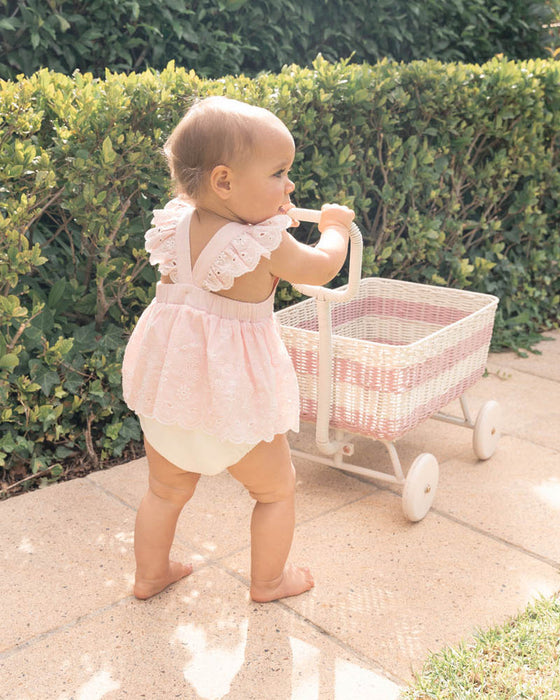 Bebe Chelsea Broderie Bodysuit