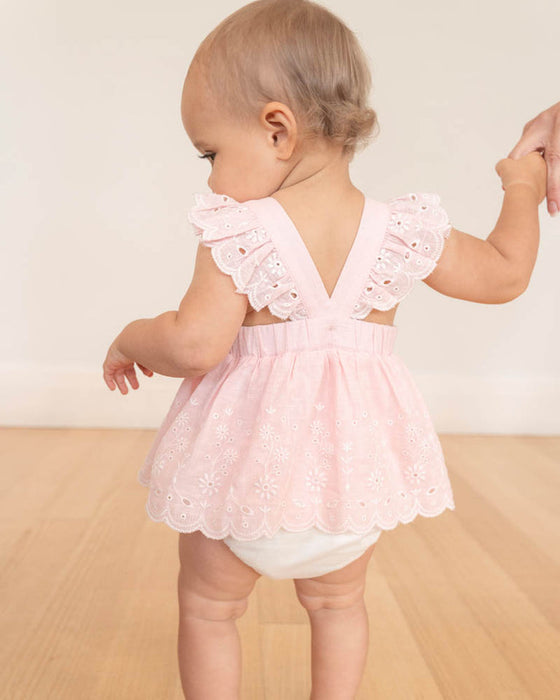 Bebe Chelsea Broderie Bodysuit