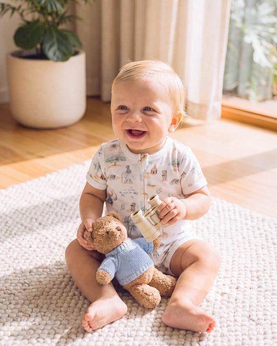 Bebe Brady Zip Romper