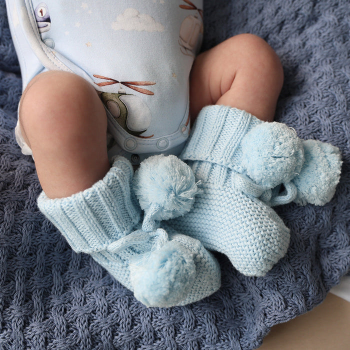 Snuggle Hunny Knit Booties