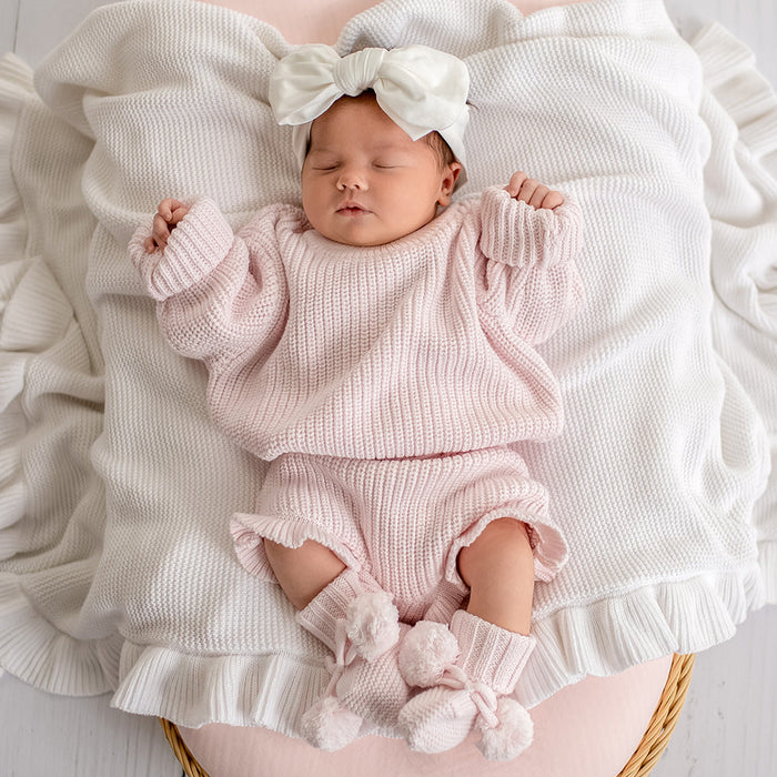 Snuggle Hunny Knit Booties